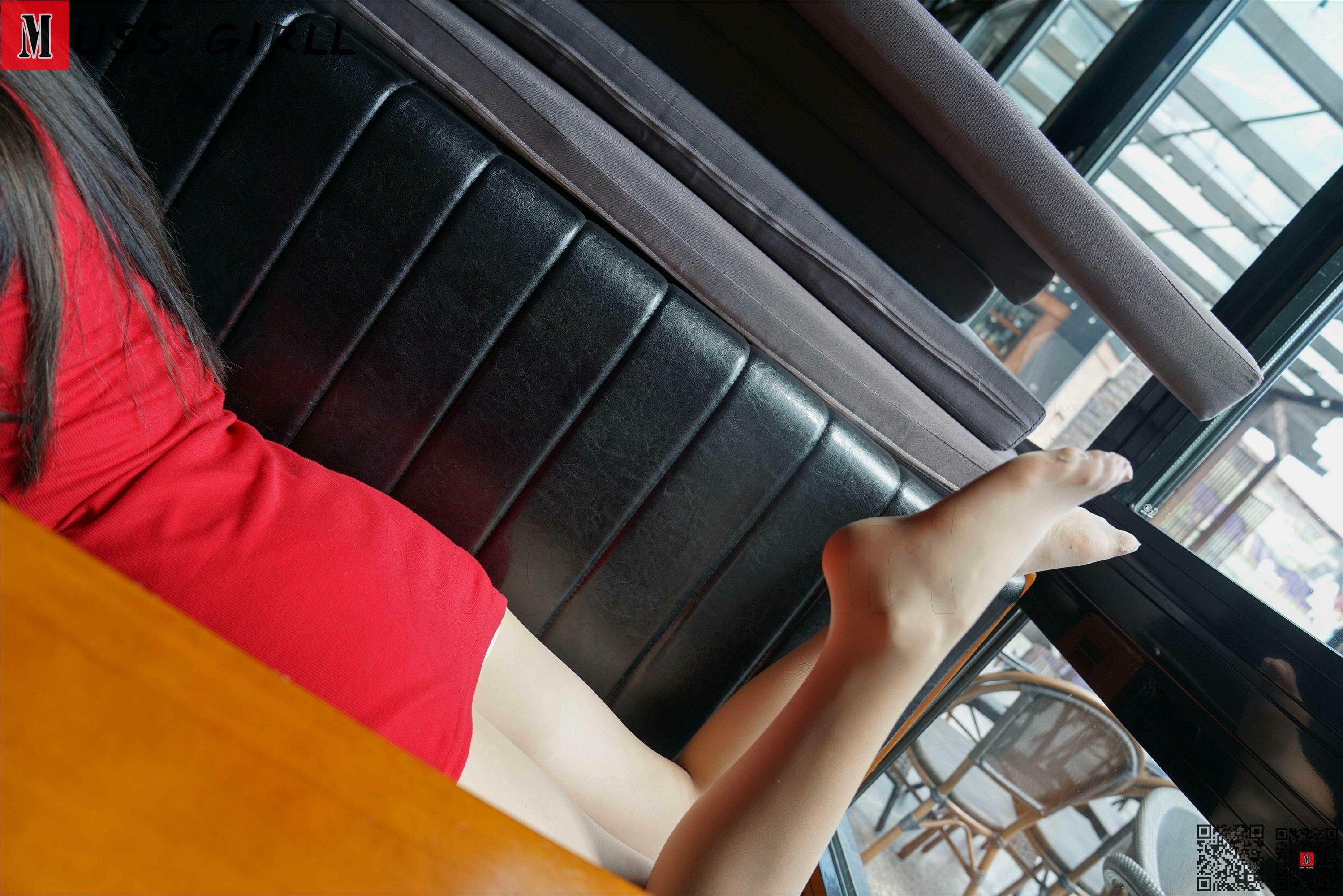 MussGirl慕丝女郎  NO.165 火辣红裙高跟